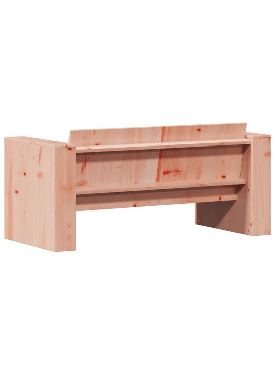 Dvivietė sodo sofa, 134x60x62cm, douglas eglės medienos masyvas