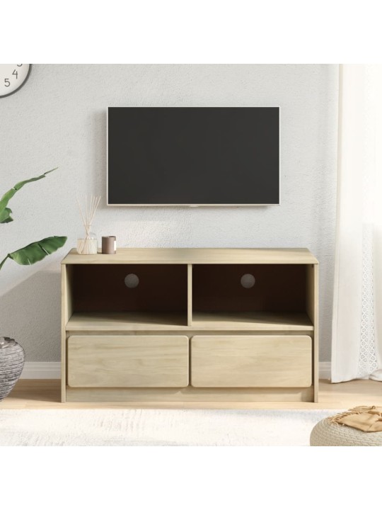 Televizoriaus spintelė SAUDA, ąžuolo, 99x43x55cm, pušis