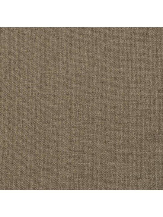Kėdės pagalvėlės, 4vnt., taupe, 120x50x7cm, audinys