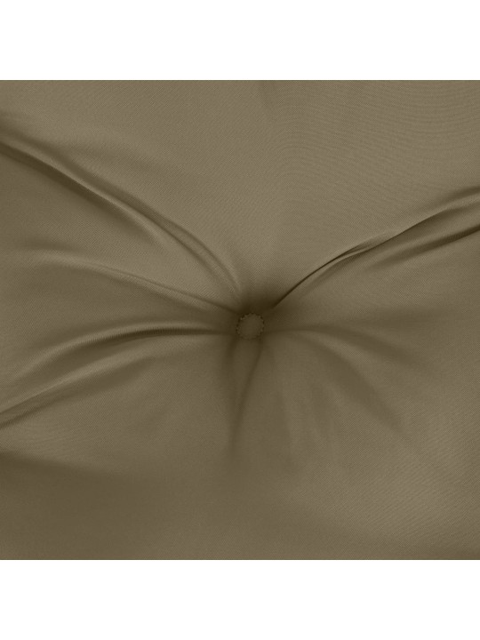 Kėdės pagalvėlės, 6vnt., taupe, 120x50x7cm, audinys