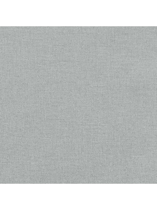 Kėdės pagalvėlės, 6vnt., šviesiai pilkos, 100x50x7cm, audinys