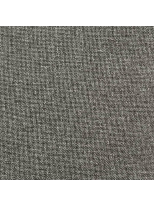 Kėdės pagalvėlės, 6vnt., tamsiai pilkos, 100x50x7cm, audinys