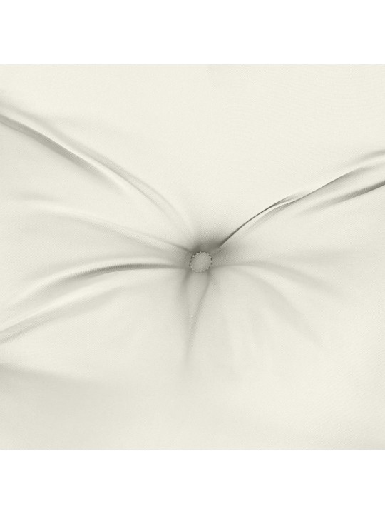 Kėdės pagalvėlės, 6vnt., kreminės, 100x50x7cm, audinys