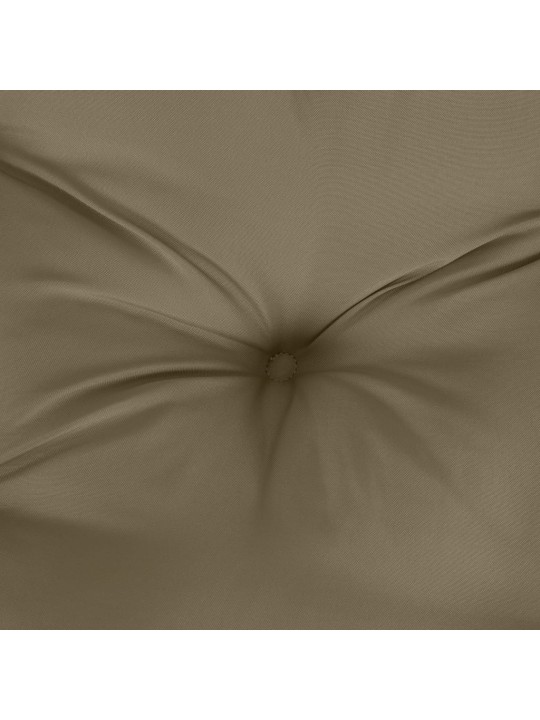 Kėdės pagalvėlės, 4vnt., taupe, 100x50x7cm, audinys