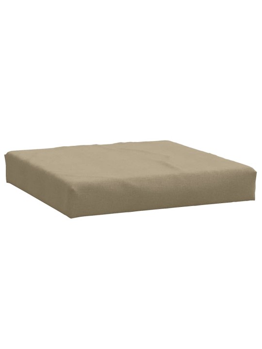 Paletės pagalvėlė, taupe spalvos mišinys, 60x60x10cm, audinys