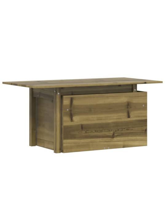 Sodo stalas, 100x50x75cm, impregnuota pušies mediena