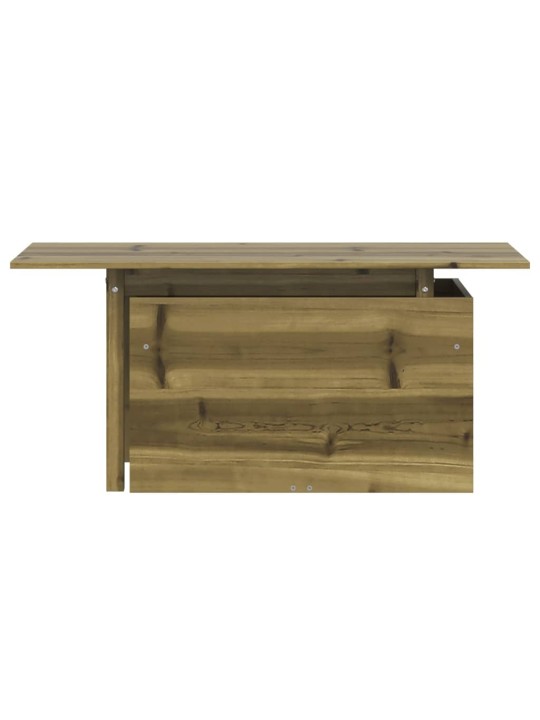 Sodo stalas, 100x50x75cm, impregnuota pušies mediena