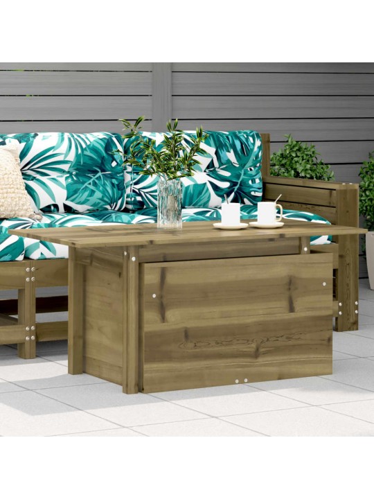 Sodo stalas, 100x50x75cm, impregnuota pušies mediena