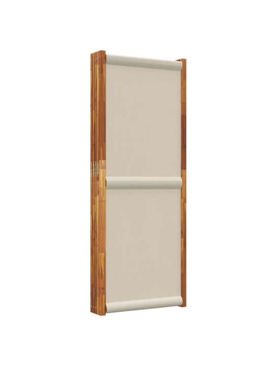 Kambario pertvara, 5 segmentai, šviesiai pilka, 350x180cm