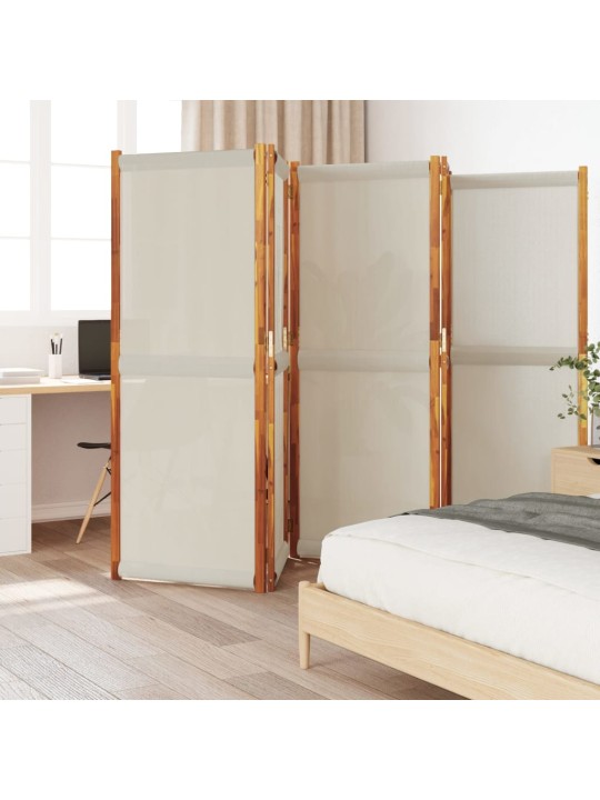 Kambario pertvara, 5 segmentai, šviesiai pilka, 350x180cm