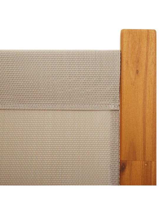 Kambario pertvara, 5 segmentai, taupe spalvos, 350x180cm