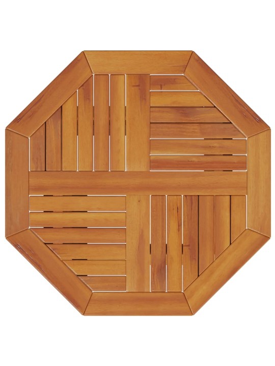 Sulankstomas sodo stalas, 60x75cm, akacijos medienos masyvas
