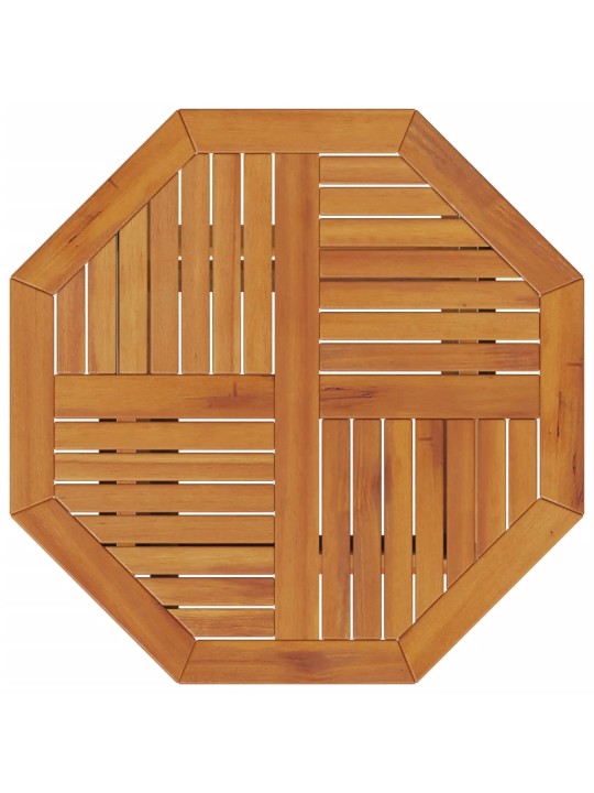 Sulankstomas sodo stalas, 70x75cm, akacijos medienos masyvas