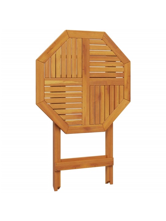 Sulankstomas sodo stalas, 70x75cm, akacijos medienos masyvas