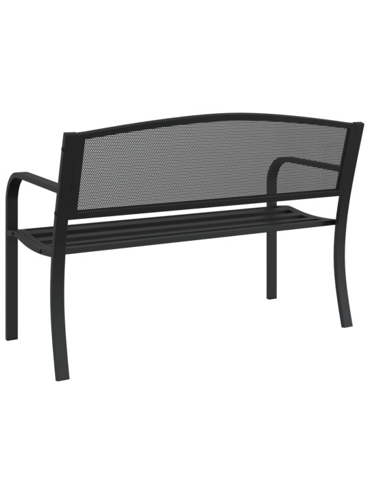 Sodo suoliukas, juodos spalvos, 119cm, plienas