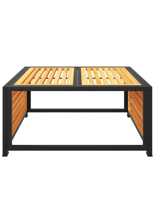 Sodo staliukas, 68x68x30cm, akacijos medienos masyvas