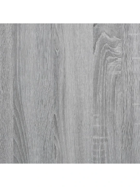 Virtuvės lentyna, pilka ąžuolo, 90x40x132cm, mediena ir metalas