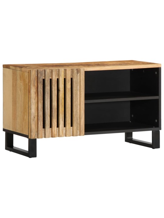 TV spintelė, 80x34x46cm, neapdorotos mango medienos masyvas