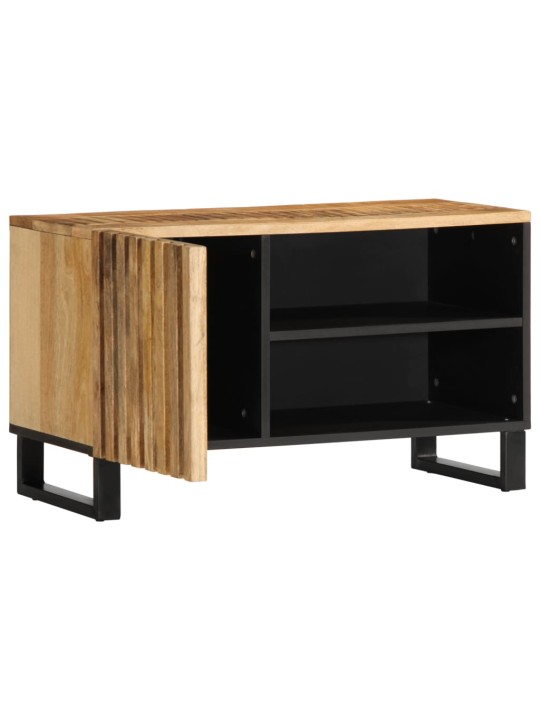 TV spintelė, 80x34x46cm, neapdorotos mango medienos masyvas