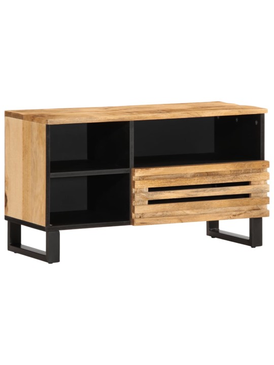 TV spintelė, 80x34x46cm, neapdorotos mango medienos masyvas