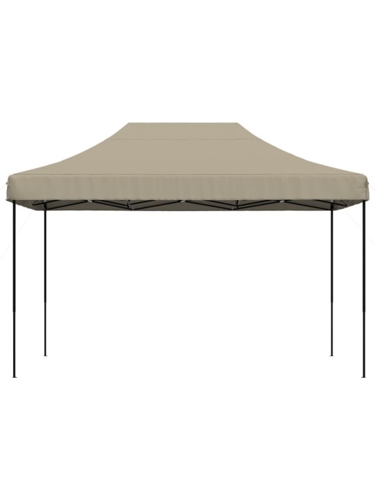 Išskleidžiama proginė palapinė, taupe spalvos, 410x279x315cm