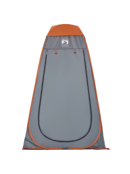 Privatumo suteikianti palapinė, pilka/oranžinė, išskleidžiama