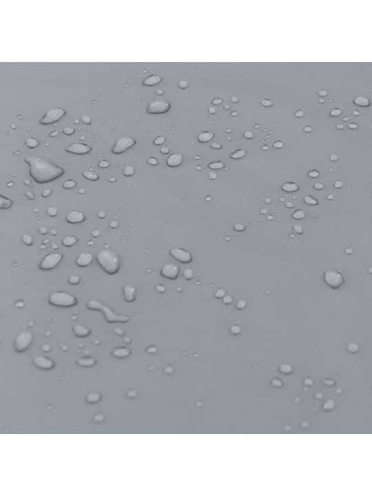 Iškylų paklotas su kuoliukais, pilkas/oranžinis, 205x155cm