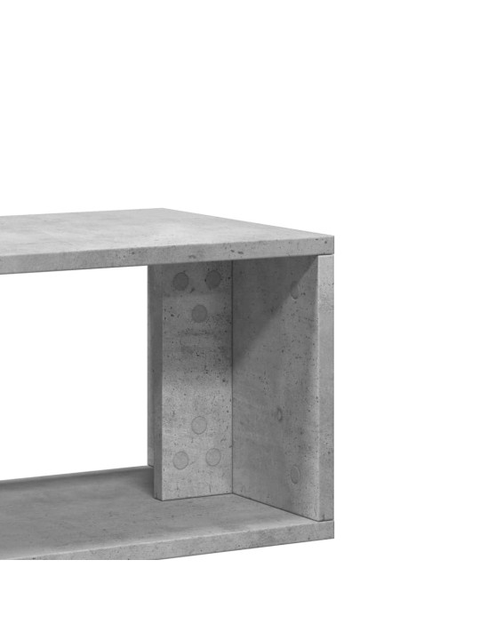 Televizoriaus spintelės, 2vnt., betono pilkos, 100x30x50cm, MDP