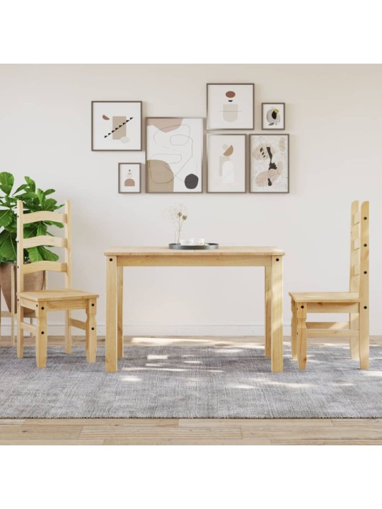 Valgomojo stalas Panama, 117x60x75cm, pušies medienos masyvas