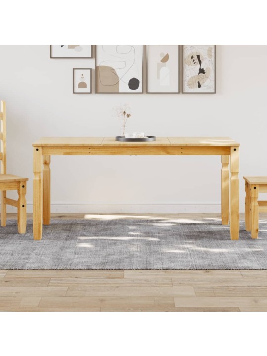 Valgomojo stalas Corona, 160x80x75cm, pušies medienos masyvas