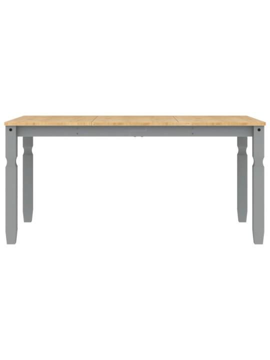Valgomojo stalas Corona, pilkas, 160x80x75cm, pušies masyvas