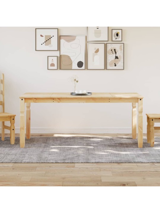 Valgomojo stalas Corona, 180x90x75cm, pušies medienos masyvas