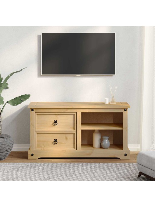 Televizoriaus spintelė Corona, 100x40x52cm, pušies masyvas