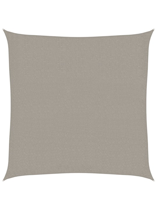 Burė nuo saulės, šviesiai siva, 2x2m, HDPE, 160g/m², kvadratinė