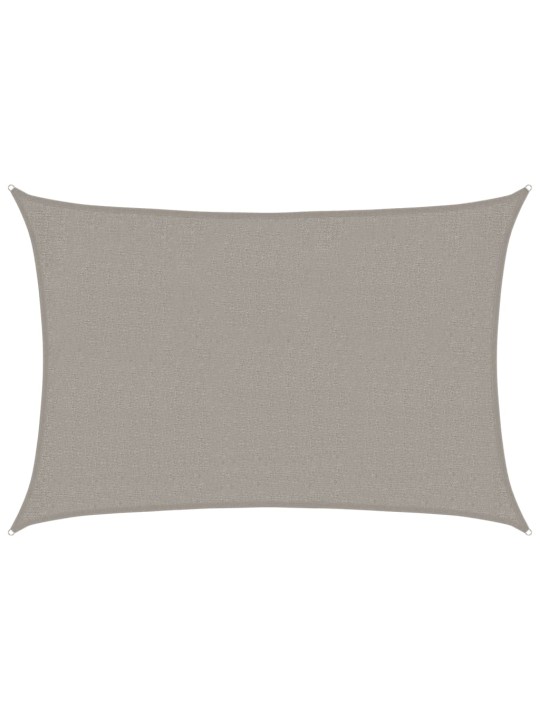 Burė nuo saulės, šviesiai siva, 2x2,5m, HDPE, 160g/m²