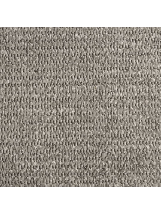 Burė nuo saulės, šviesiai siva, 2x2,5m, HDPE, 160g/m²