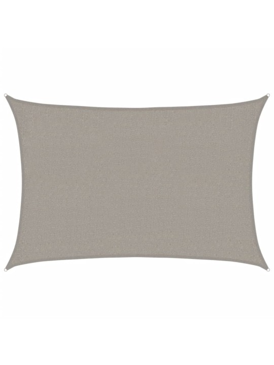 Burė nuo saulės, šviesiai siva, 2x3m, HDPE, 160g/m²