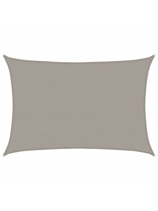 Burė nuo saulės, šviesiai siva, 5x7m, HDPE, 160g/m²