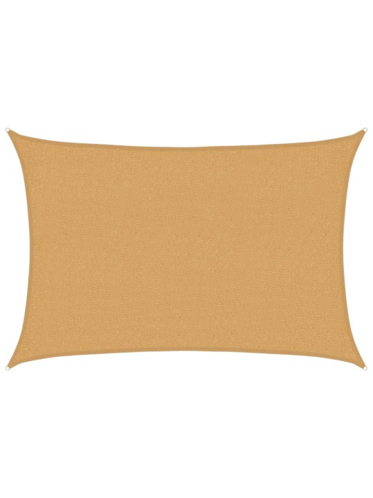 Burė nuo saulės, smėlio, 2x3m, HDPE, 160g/m², stačiakampė
