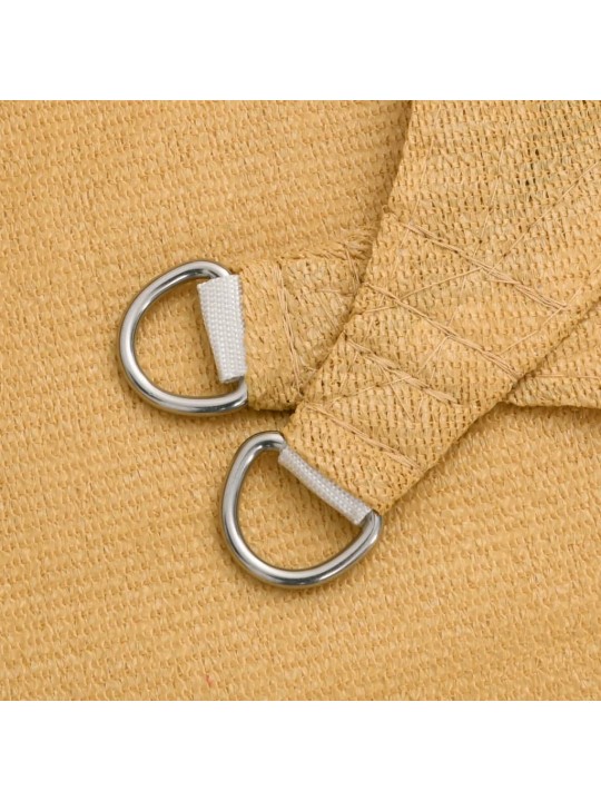 Burė nuo saulės, smėlio, 2x3,5m, HDPE, 160g/m², stačiakampė