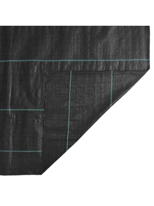 Membrana nuo piktžolių, juodos spalvos, 1x10m, PP