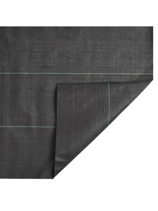 Membrana nuo piktžolių, juodos spalvos, 0,5x25m, PP