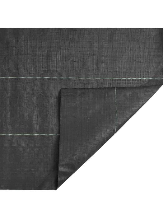 Membrana nuo piktžolių, juodos spalvos, 1x10m, PP