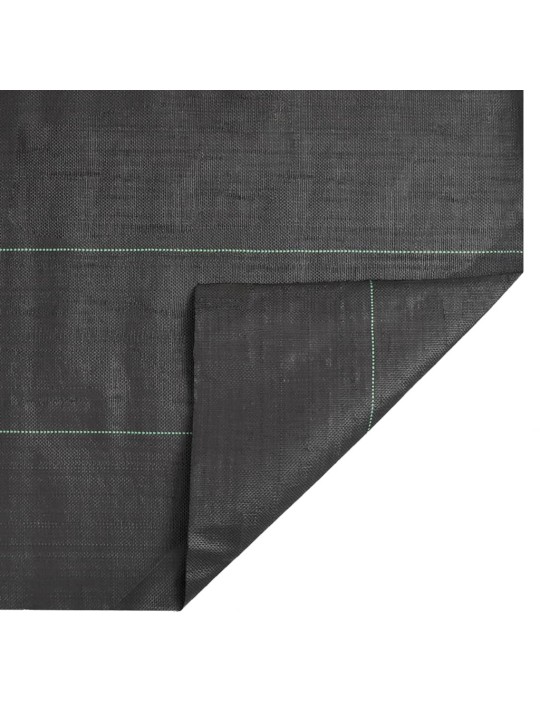 Membrana nuo piktžolių, juodos spalvos, 1,5x25m, PP
