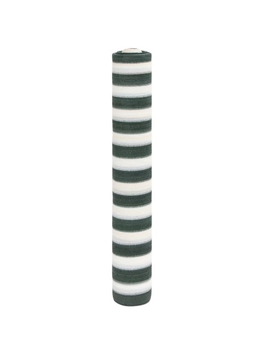 Privatumo suteikiantis tinklelis, žalias/baltas, 1,2x10m, HDPE