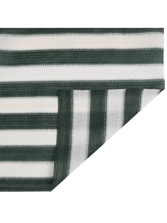 Privatumo suteikiantis tinklelis, žalias/baltas, 1,2x10m, HDPE