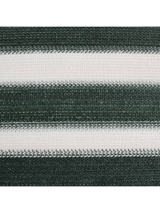 Privatumo suteikiantis tinklelis, žalias/baltas, 1,2x10m, HDPE