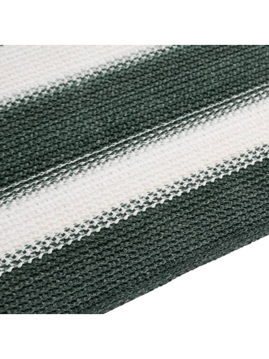Privatumo suteikiantis tinklelis, žalias/baltas, 1,5x25m, HDPE