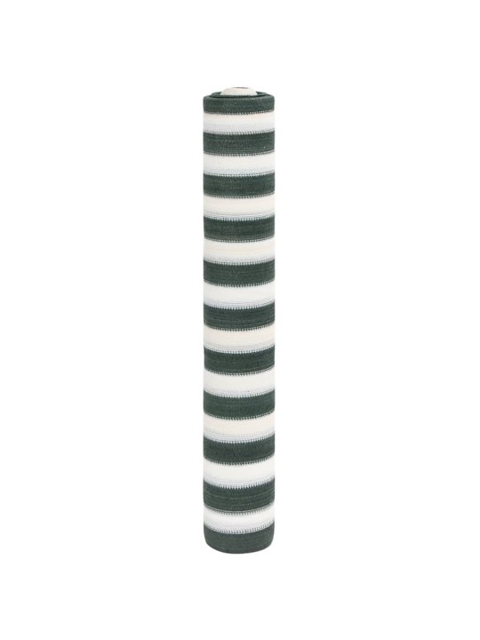 Privatumo suteikiantis tinklelis, žalias/baltas, 1,5x10m, HDPE