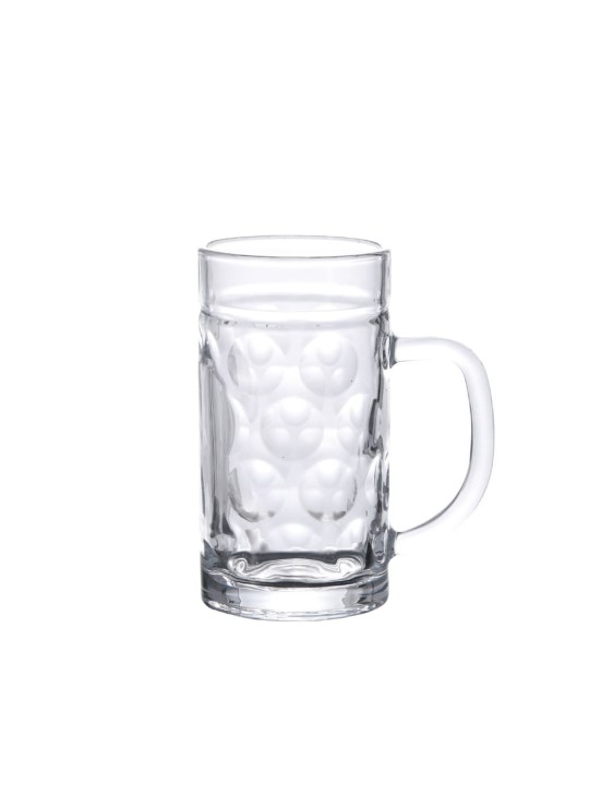Alaus bokalai su rankena, 6vnt., 500 ml, stiklas